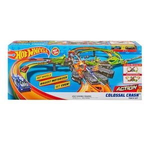 Hot Wheels collossal crash track set! NIB!!!